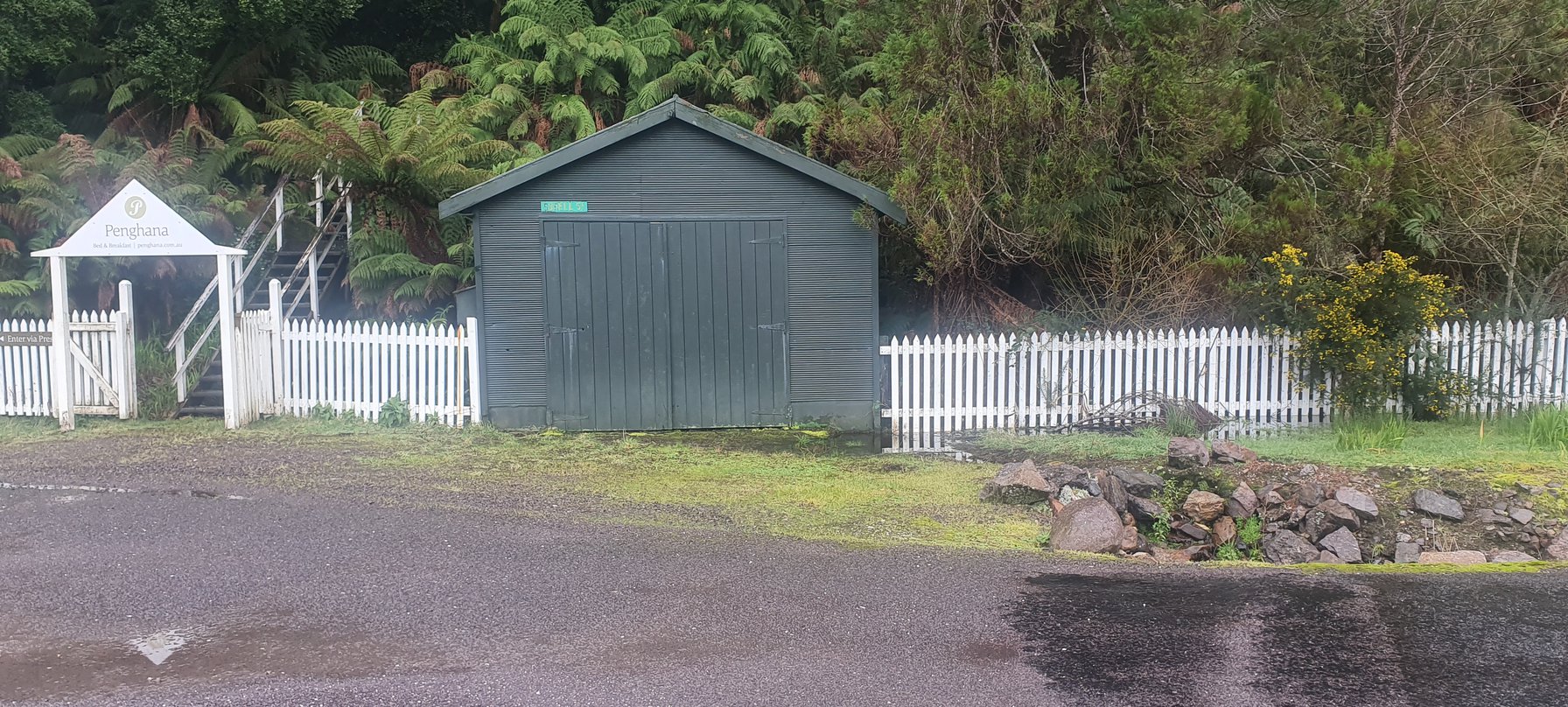 Penghana Shed from street