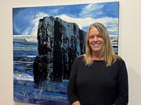 At Madeline Gordon Gallery 2024, Don Heads Sentinel copy