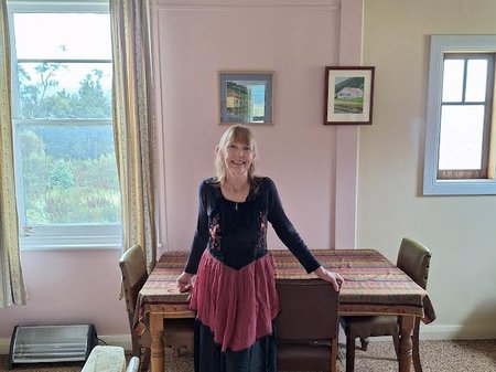 Myself in my home at Gormanston ,Tasmania