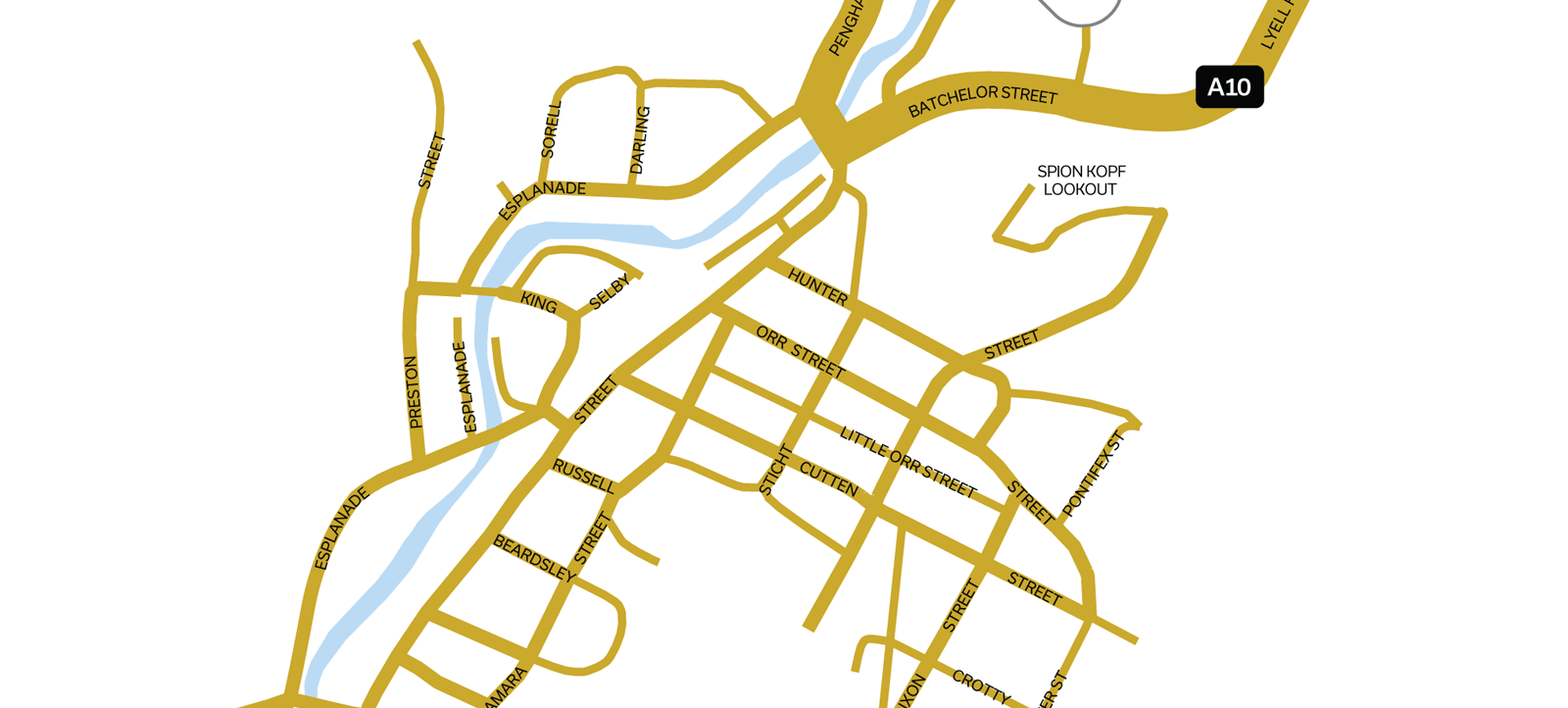 Queenstown Map