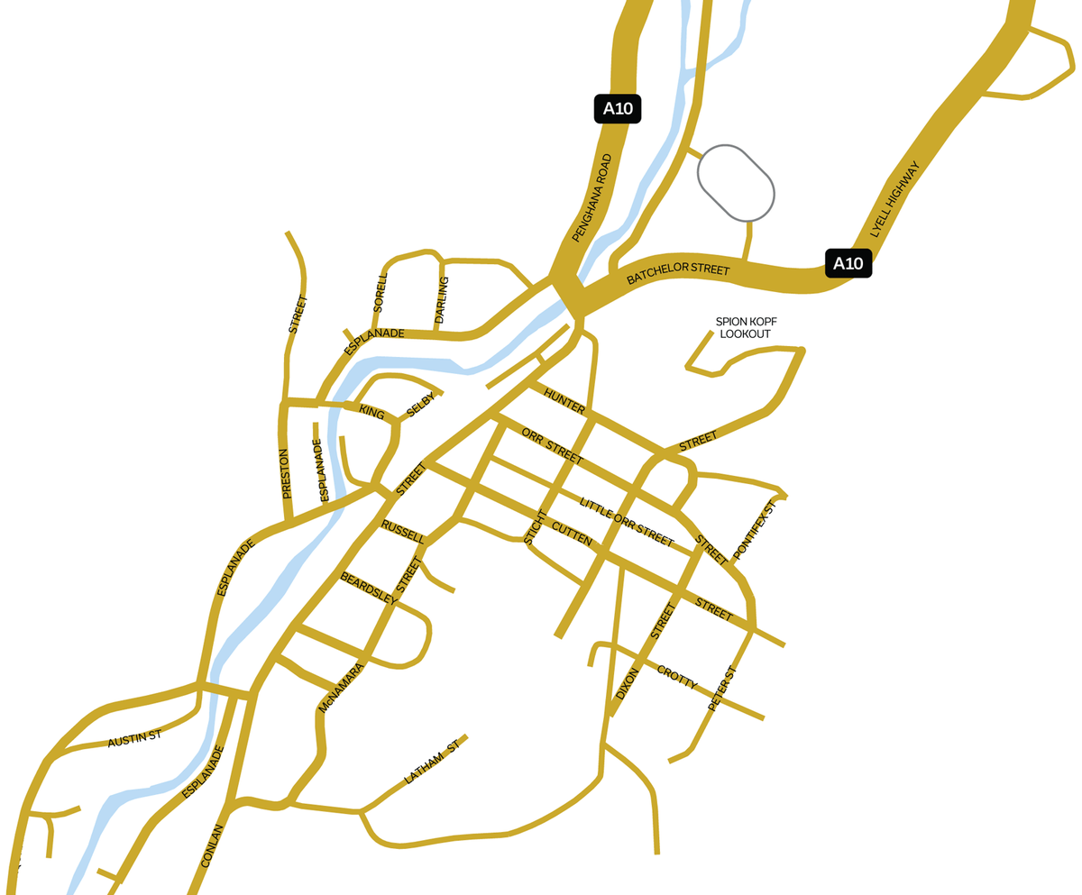 Queenstown Map