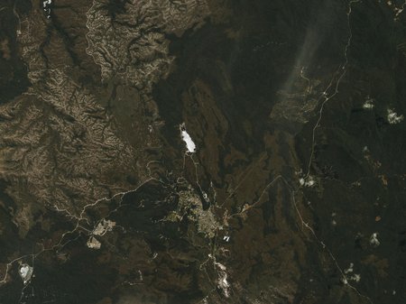 Satellite image of Zeehan