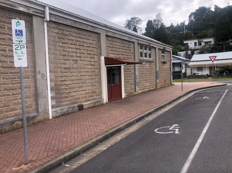 Bowes Street Accessible Parking Spaces