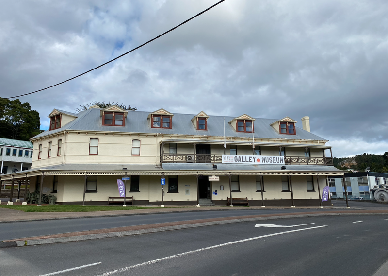 The Galley Museum facade.