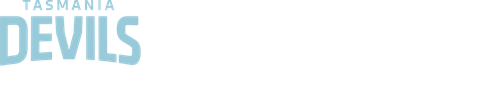 Tasmania Devils logo with spacing