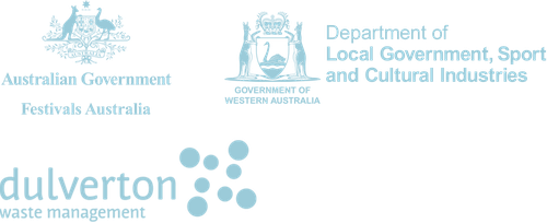 Department of Creative Industries, Tourism and Sport & Festivals Australia Logos